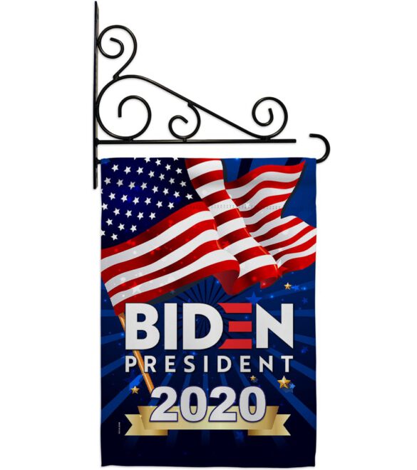 Biden 2020 - Patriotic Americana Vertical Impressions Decorative Flags HG170074 Made In USA - Image 8