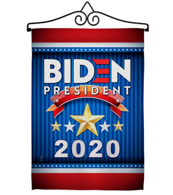 Biden 2020 President - Patriotic Americana Vertical Impressions Decorative Flags HG170076 Made In USA - Image 7