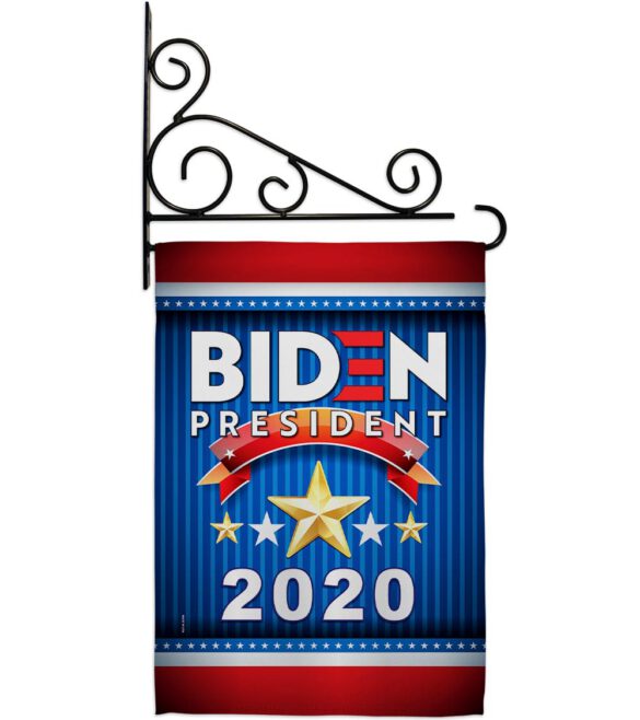 Biden 2020 President - Patriotic Americana Vertical Impressions Decorative Flags HG170076 Made In USA - Image 8