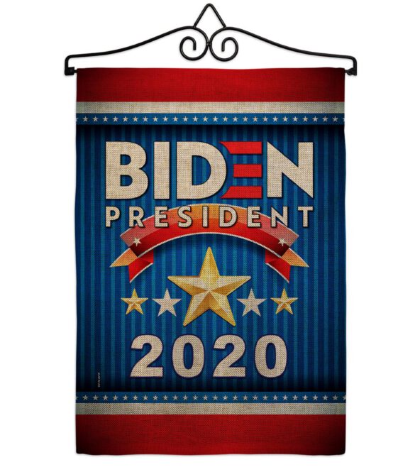 Biden 2020 President - Patriotic Americana Vertical Impressions Decorative Flags HG170076 Made In USA - Image 13