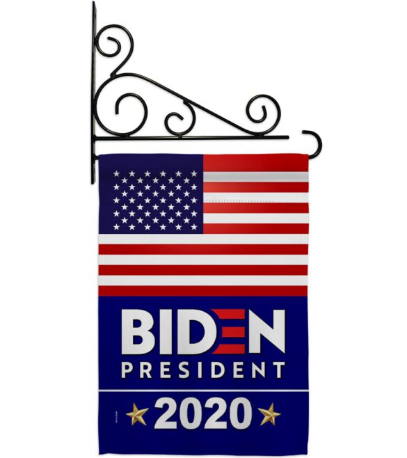 2020 Biden - Patriotic Americana Vertical Impressions Decorative Flags HG170077 Made In USA - Image 9