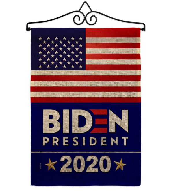 2020 Biden - Patriotic Americana Vertical Impressions Decorative Flags HG170077 Made In USA - Image 14