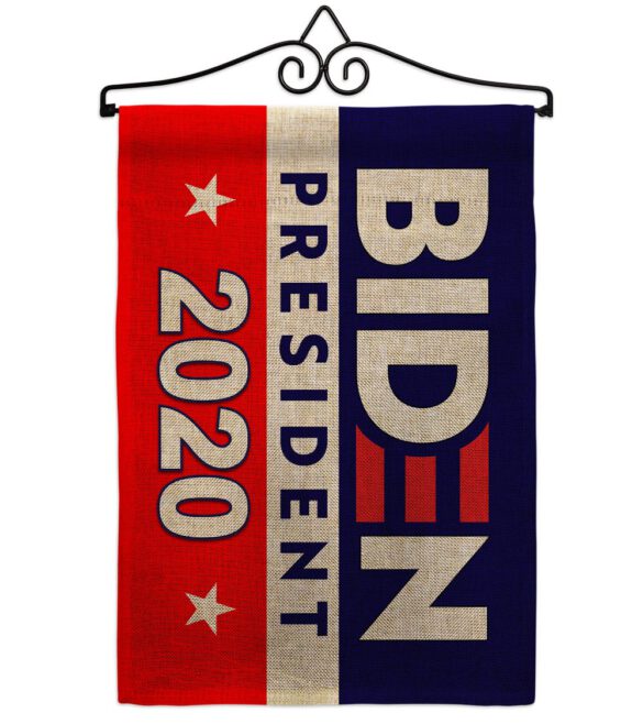 2020 Joe Biden - Patriotic Americana Vertical Impressions Decorative Flags HG170078 Made In USA - Image 14