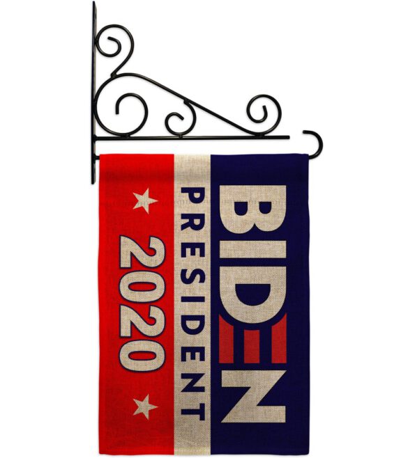 2020 Joe Biden - Patriotic Americana Vertical Impressions Decorative Flags HG170078 Made In USA - Image 15
