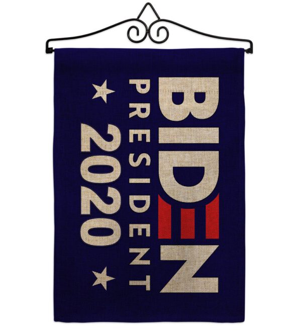 Biden President 2020 - Patriotic Americana Vertical Impressions Decorative Flags HG170079 Made In USA - Image 13