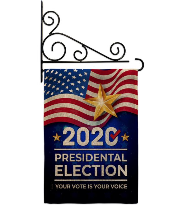 2020 Election - Patriotic Americana Vertical Impressions Decorative Flags HG170125 Made In USA - Image 15