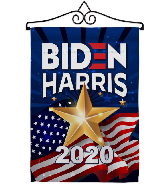2020 Biden Harris - Patriotic Americana Vertical Impressions Decorative Flags HG170129 Made In USA - Image 8