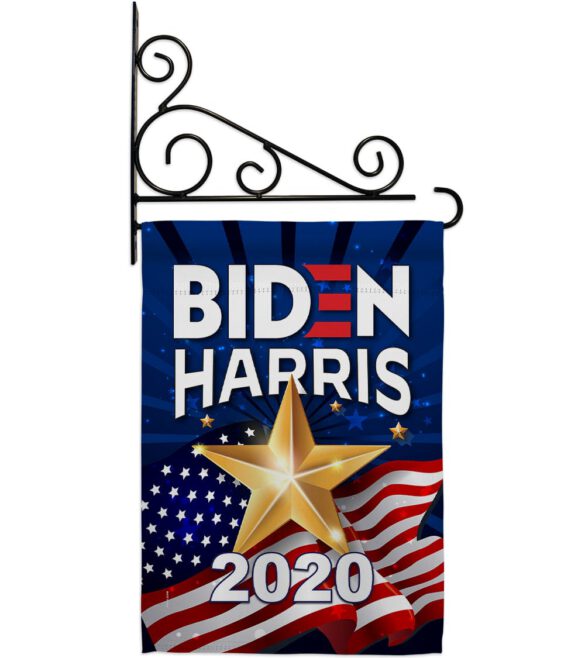 2020 Biden Harris - Patriotic Americana Vertical Impressions Decorative Flags HG170129 Made In USA - Image 9