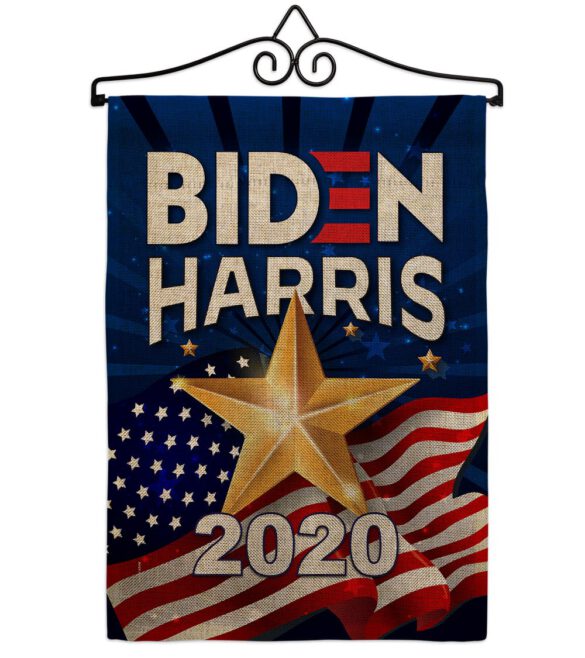 2020 Biden Harris - Patriotic Americana Vertical Impressions Decorative Flags HG170129 Made In USA - Image 14