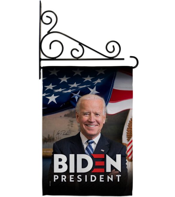 Biden President 2020 - Patriotic Americana Vertical Impressions Decorative Flags HG170136 Made In USA - Image 8