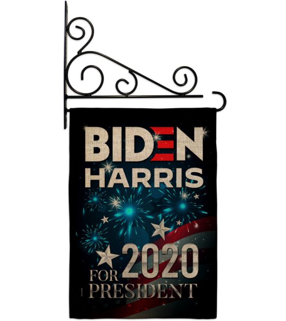 Biden for President - Patriotic Americana Vertical Impressions Decorative Flags HG170142 Made In USA - Image 14