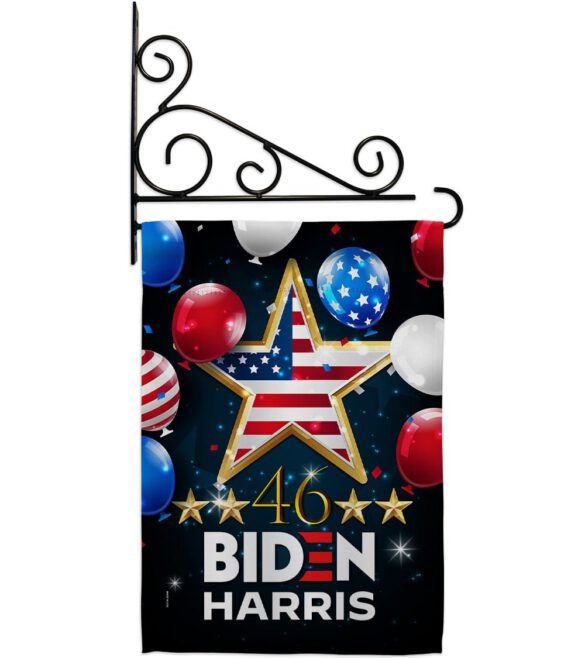 46 Biden Harris - Patriotic Americana Vertical Impressions Decorative Flags HG170158 Made In USA - Image 9