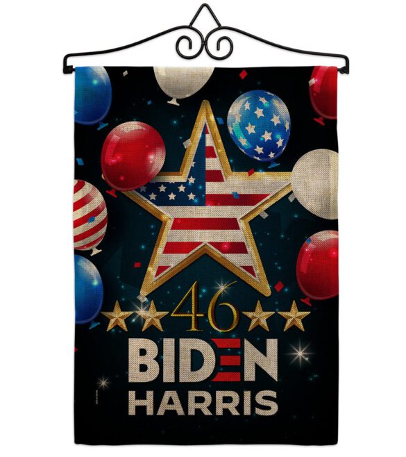 46 Biden Harris - Patriotic Americana Vertical Impressions Decorative Flags HG170158 Made In USA - Image 14