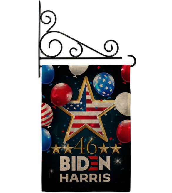 46 Biden Harris - Patriotic Americana Vertical Impressions Decorative Flags HG170158 Made In USA - Image 15