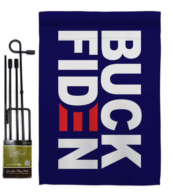 Buck Finden - Patriotic Americana Vertical Impressions Decorative Flags HG170205 Made In USA - Image 4