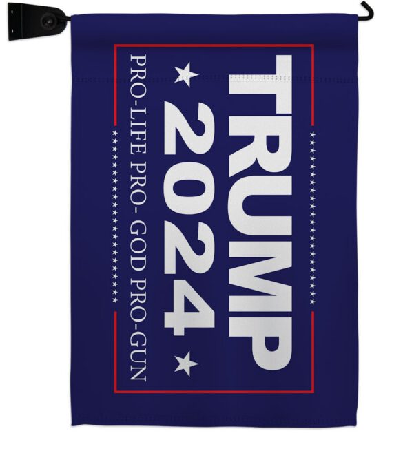 2024 Trump Pro Life - Patriotic Americana Vertical Impressions Decorative Flags HG170208 Made In USA - Image 10