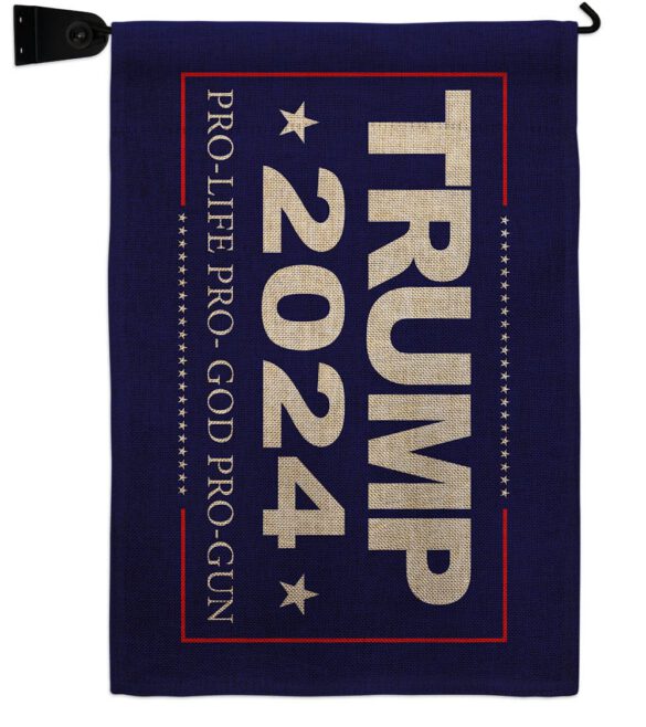 2024 Trump Pro Life - Patriotic Americana Vertical Impressions Decorative Flags HG170208 Made In USA - Image 22