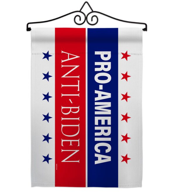 America Anti Biden - Patriotic Americana Horizontal Impressions Decorative Flags HG170251 Made In USA - Image 8