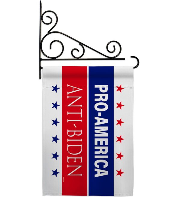 America Anti Biden - Patriotic Americana Horizontal Impressions Decorative Flags HG170251 Made In USA - Image 9