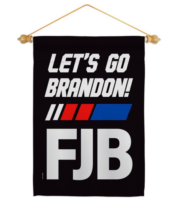 FJB Go Brandon - Patriotic Americana Vertical Impressions Decorative Flags HG170256 Made In USA - Image 10
