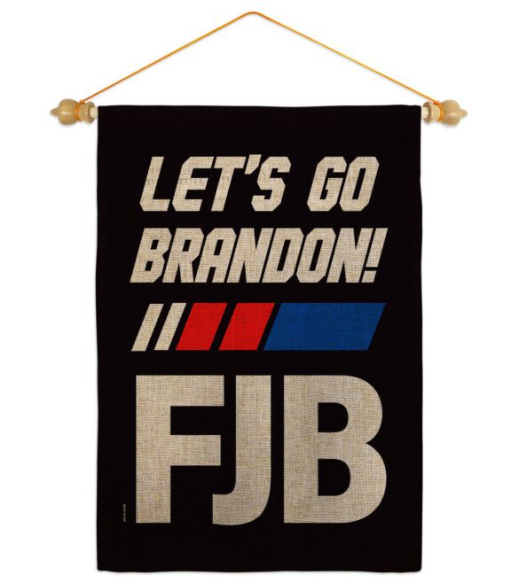 FJB Go Brandon - Patriotic Americana Vertical Impressions Decorative Flags HG170256 Made In USA - Image 22