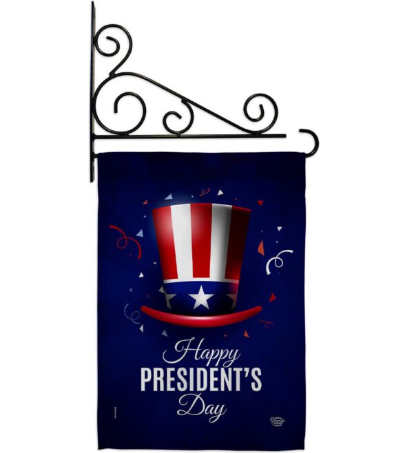Happy President's Day - Patriotic Americana Vertical Impressions Decorative Flags HG192446 Made In USA - Image 8