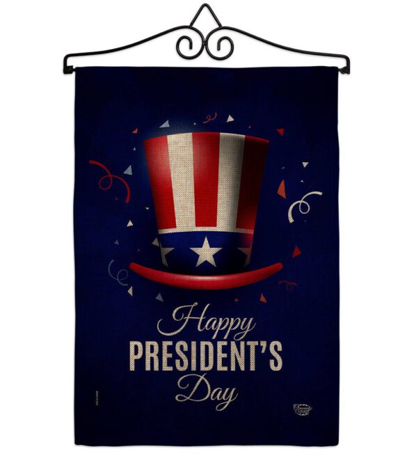 Happy President's Day - Patriotic Americana Vertical Impressions Decorative Flags HG192446 Made In USA - Image 17
