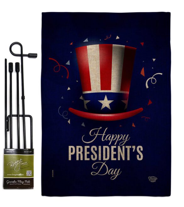 Happy President's Day - Patriotic Americana Vertical Impressions Decorative Flags HG192446 Made In USA - Image 14