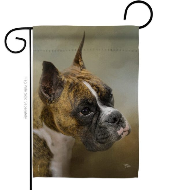 Boxer - Pets Nature Vertical Impressions Decorative Flags HG110091 Made In USA