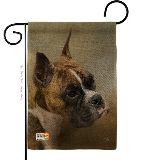 Boxer - Pets Nature Vertical Impressions Decorative Flags HG110091 Made In USA - Image 8