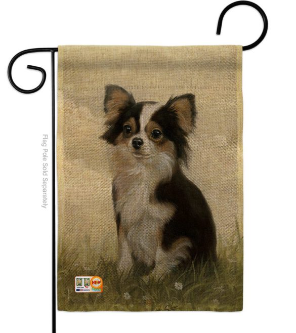 Chihuahua - Pets Nature Vertical Impressions Decorative Flags HG110094 Made In USA - Image 8