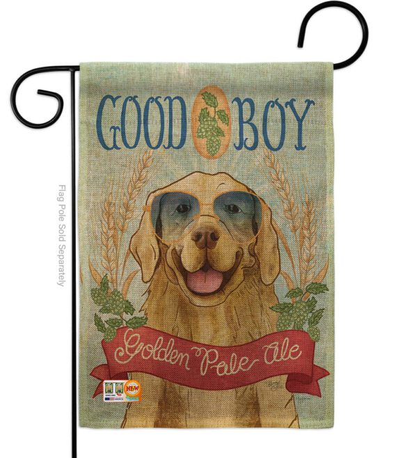 Golden Pale Ale - Pets Nature Vertical Impressions Decorative Flags HG110100 Made In USA - Image 8
