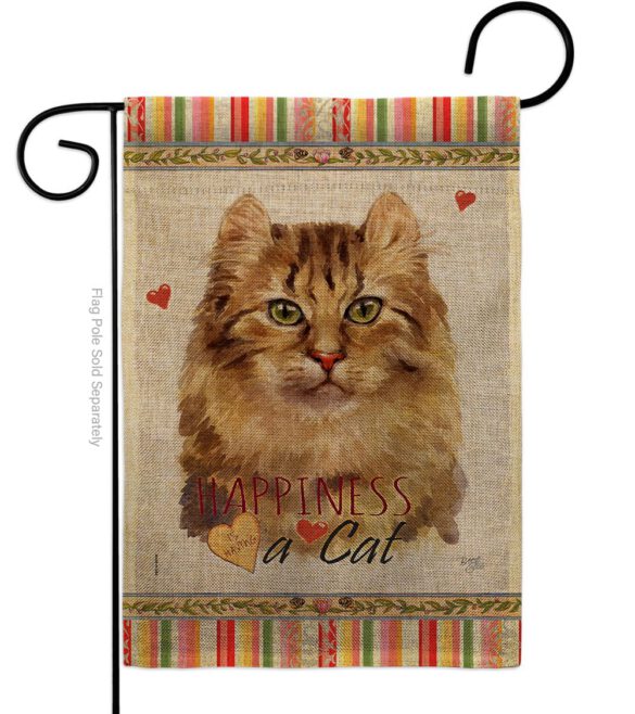 Amerian Curl Happiness - Pets Nature Vertical Impressions Decorative Flags HG110144 Made In USA - Image 12