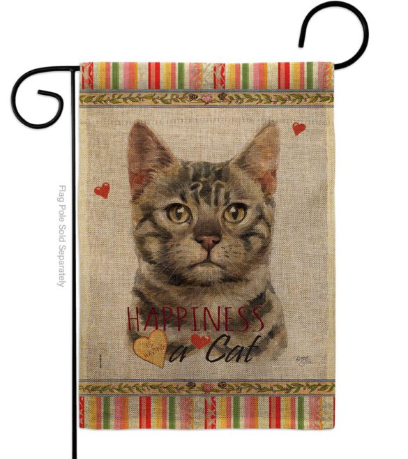 Bengal Happiness - Pets Nature Vertical Impressions Decorative Flags HG110152 Made In USA - Image 11