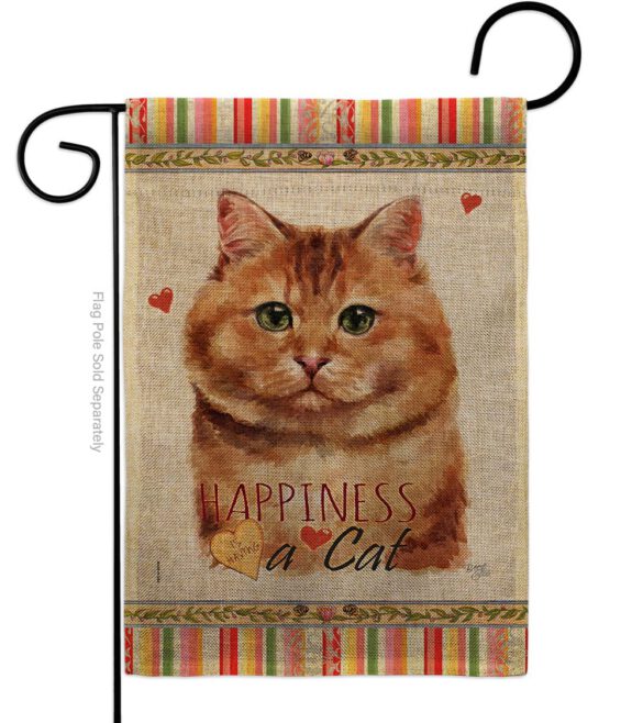 Brown Dilute Calico Happiness - Pets Nature Vertical Impressions Decorative Flags HG110175 Made In USA - Image 11