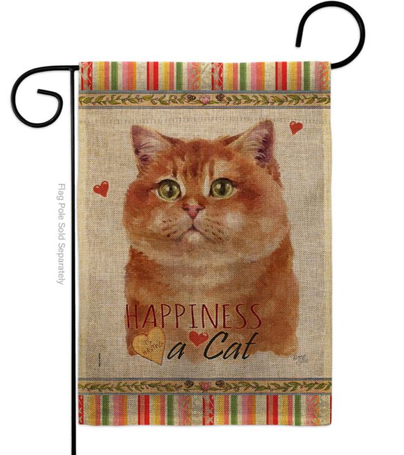 Gold Scottish Happiness - Pets Nature Vertical Impressions Decorative Flags HG110191 Made In USA - Image 11