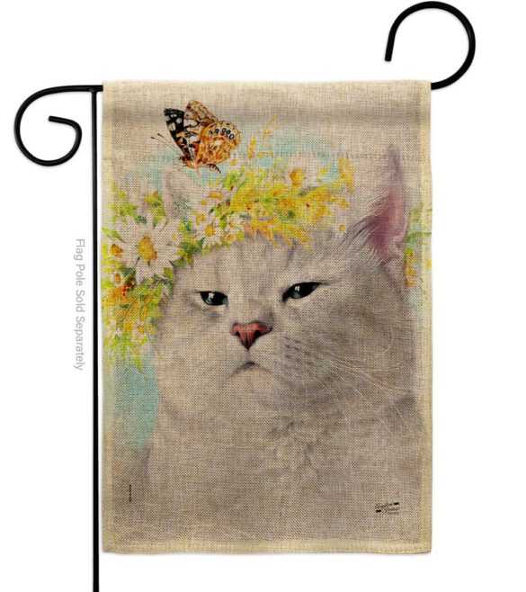 Garden Kitty - Pets Nature Vertical Impressions Decorative Flags HG137546 Made In USA - Image 11