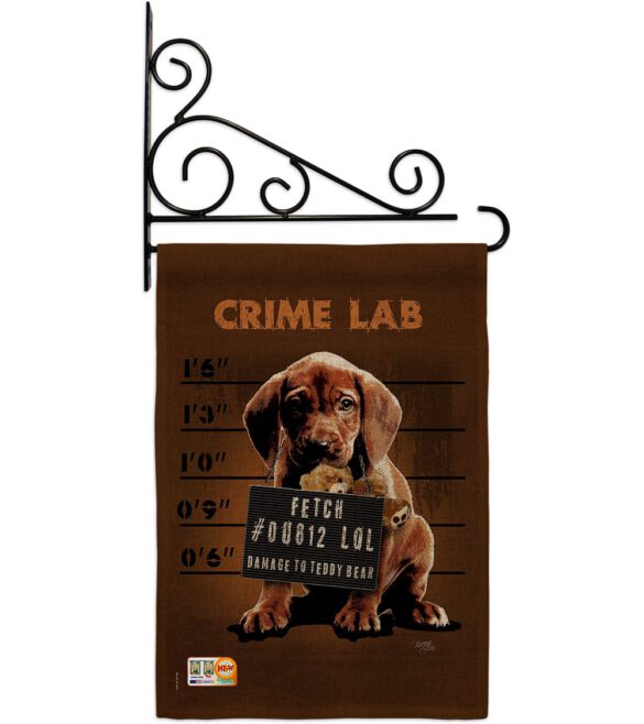 Crime Lab - Pets Nature Vertical Impressions Decorative Flags HG110002 Made In USA - Image 12