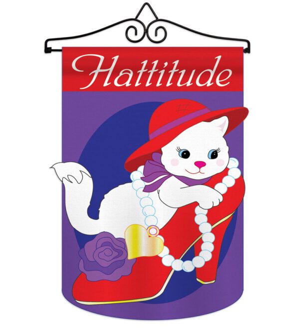 Hattitude - Pets Nature Vertical Applique Decorative Flags HG110035 - Image 7