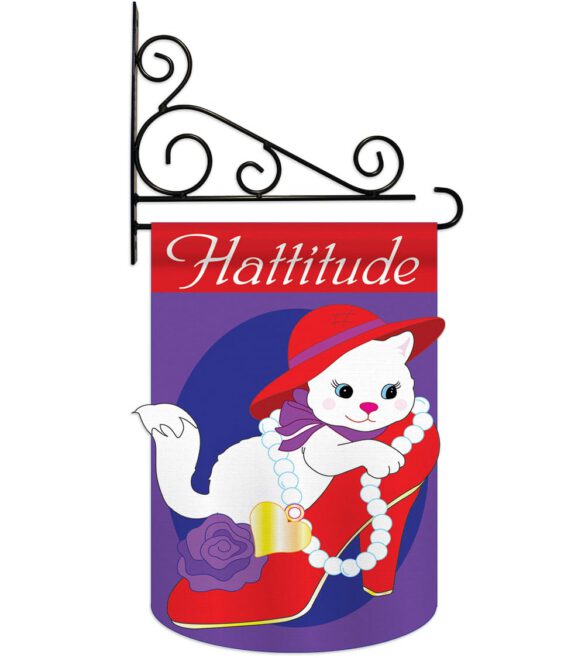Hattitude - Pets Nature Vertical Applique Decorative Flags HG110035 - Image 8