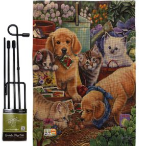 Garden Flag Pets GS110045 B