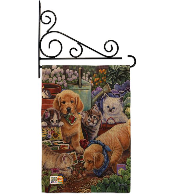 Helpful Garden Paws - Pets Nature Vertical Impressions Decorative Flags HG110045 Made In USA - Image 12
