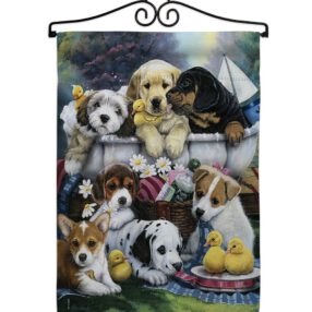 Garden Flag Pets GS110046 02