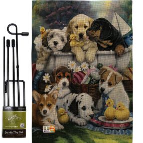 Garden Flag Pets GS110046 B