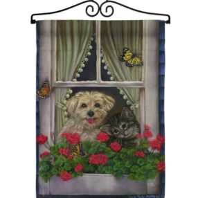Garden Flag Pets GS110056 02