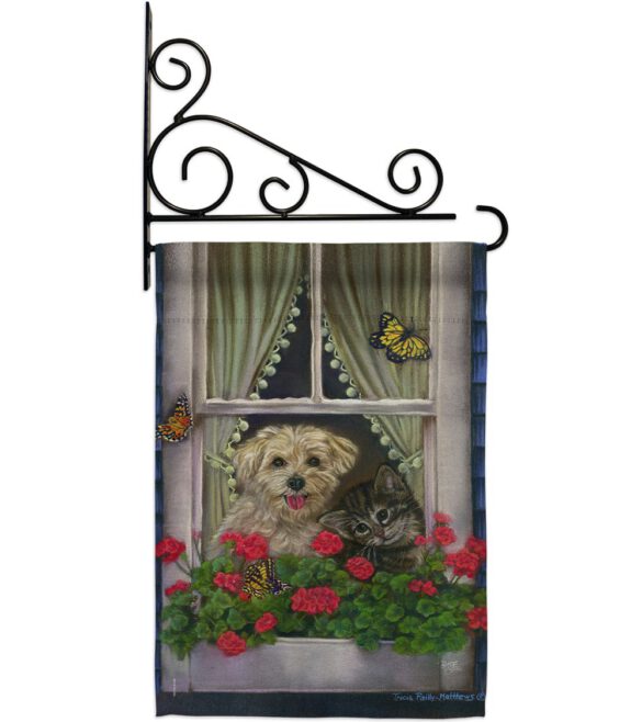 Faithfully Yours - Pets Nature Vertical Impressions Decorative Flags HG110056 Made In USA - Image 11