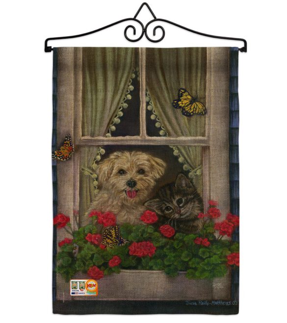 Faithfully Yours - Pets Nature Vertical Impressions Decorative Flags HG110056 Made In USA - Image 10