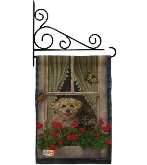 Faithfully Yours - Pets Nature Vertical Impressions Decorative Flags HG110056 Made In USA - Image 12