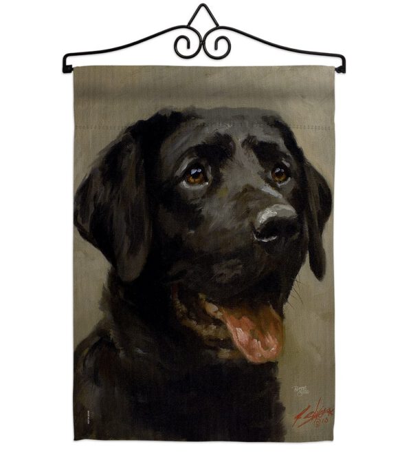Black Lab - Pets Nature Vertical Impressions Decorative Flags HG110076 Made In USA - Image 7
