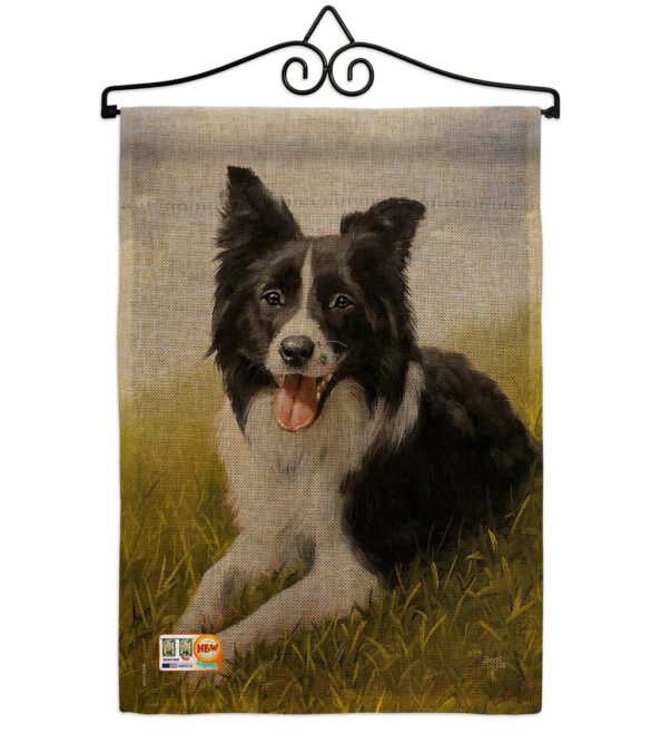 Border Collie - Pets Nature Vertical Impressions Decorative Flags HG110077 Made In USA - Image 10